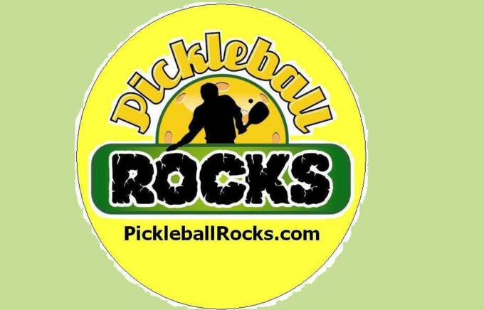 Pickleball Rocks Car Magnet